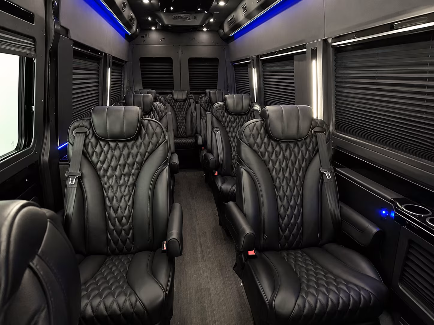Kansas City Airport Shuttle & Transportation party bus exterior