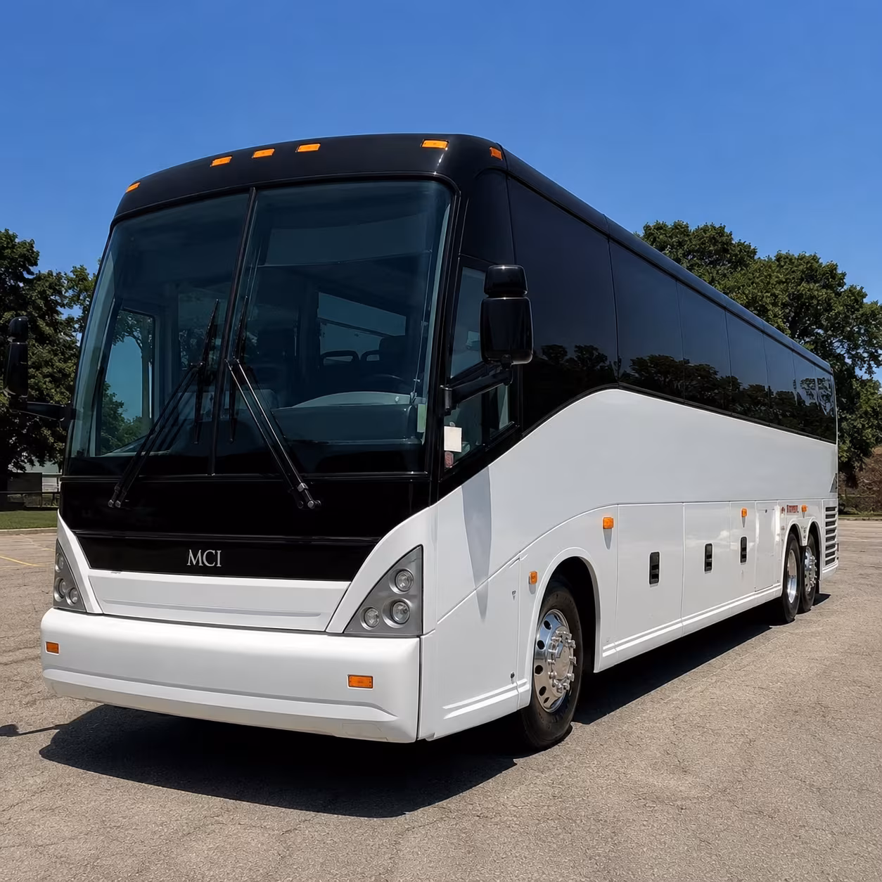 Kansas City Airport Shuttle & Transportation party bus exterior