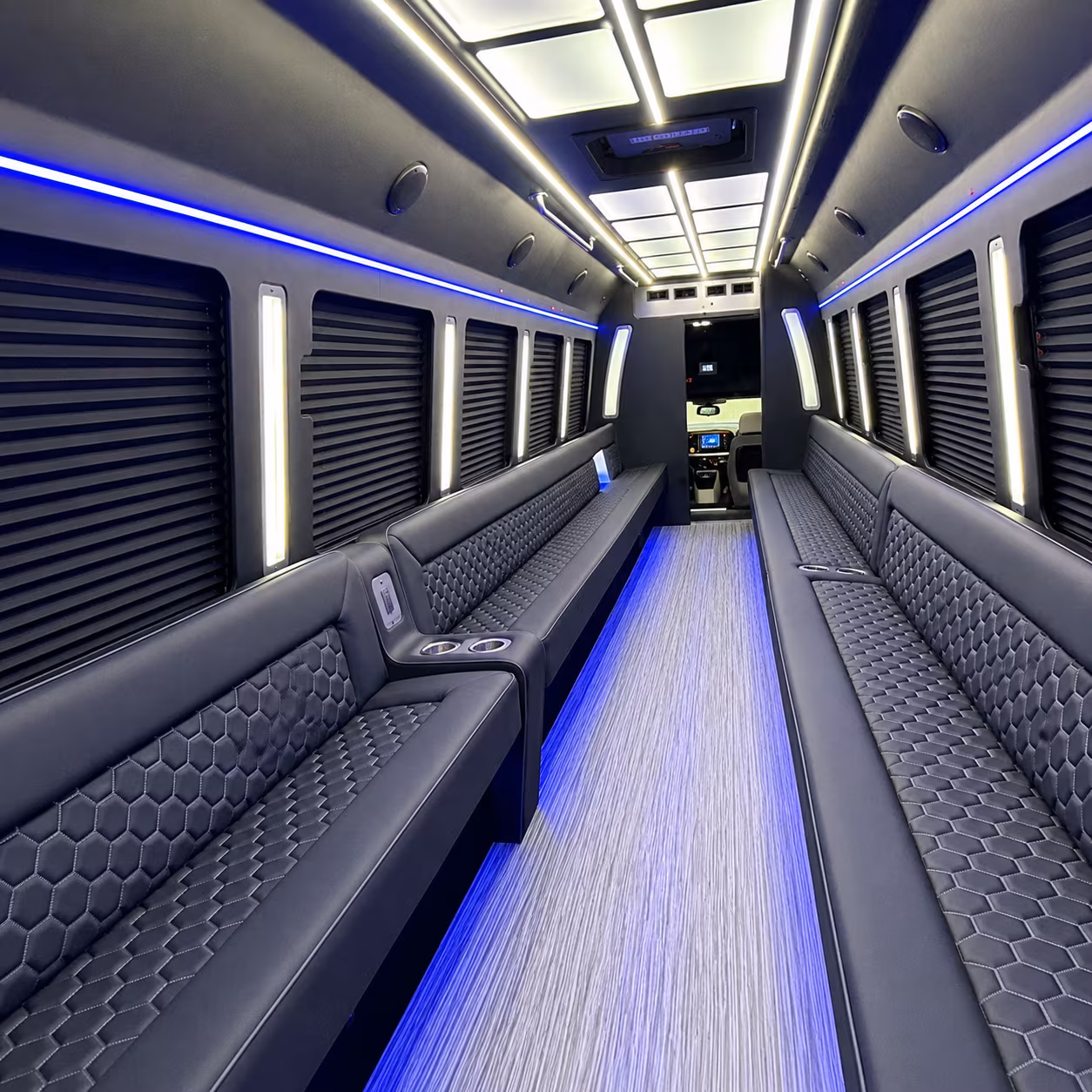 Kansas City Bachelor & Bachelorette Transportation party bus exterior