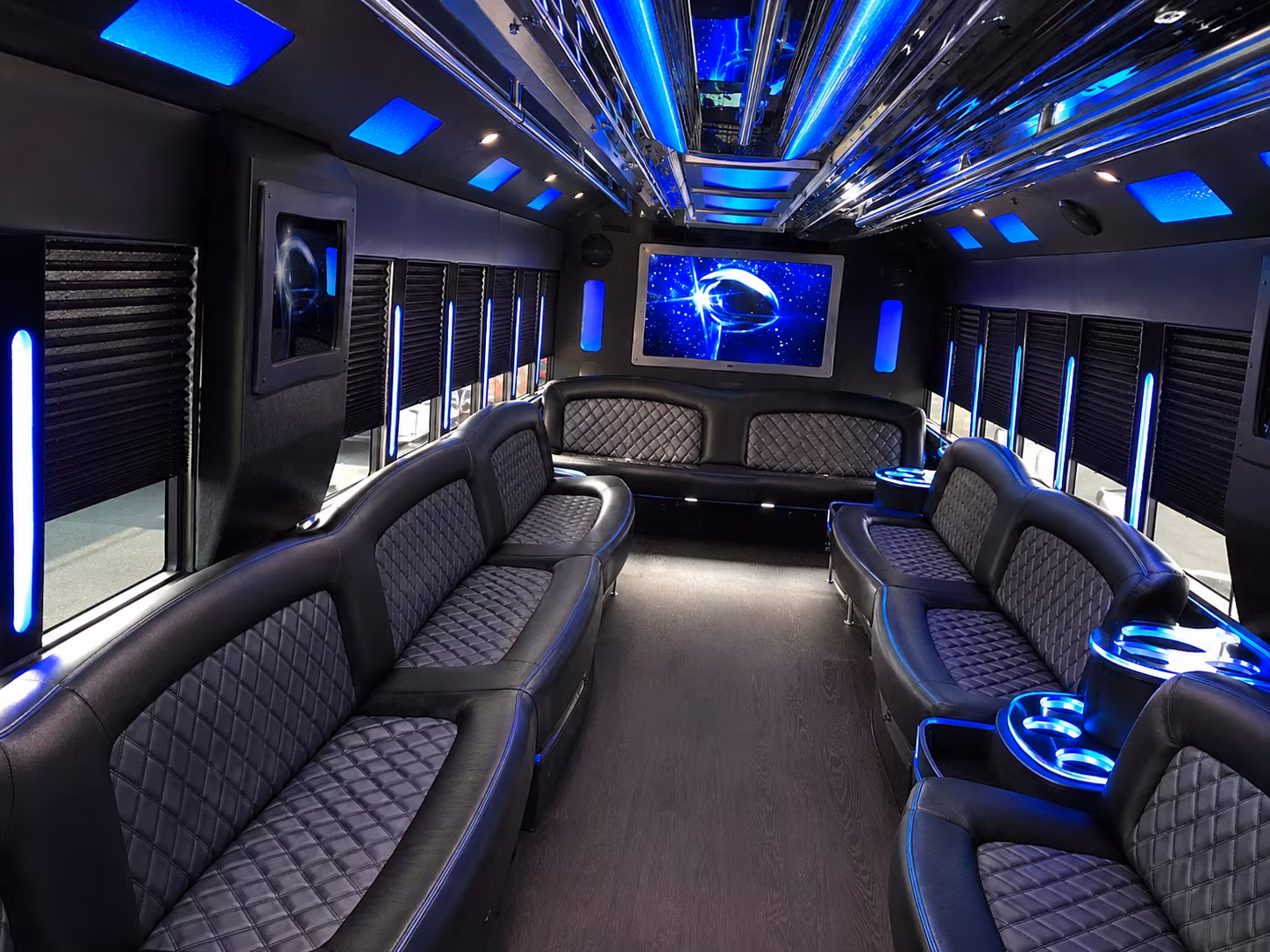 Kansas City Concert & Music Festival Transportation party bus exterior