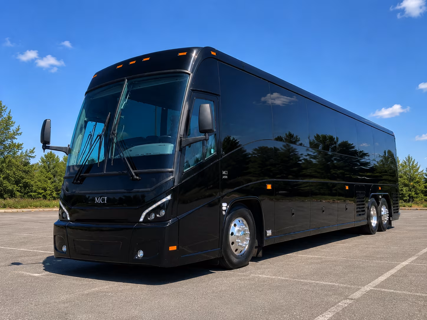 Kansas City Corporate Transportation party bus exterior