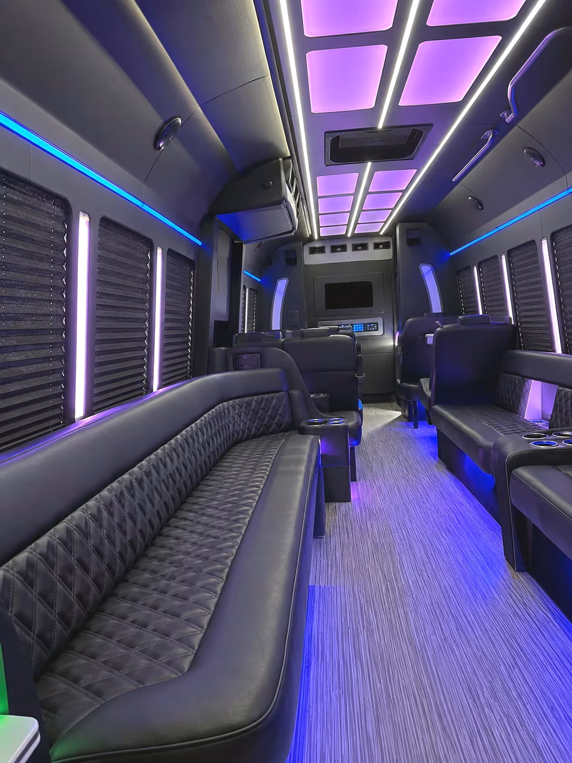 Kansas City Prom & Homecoming Transportation onboard seating