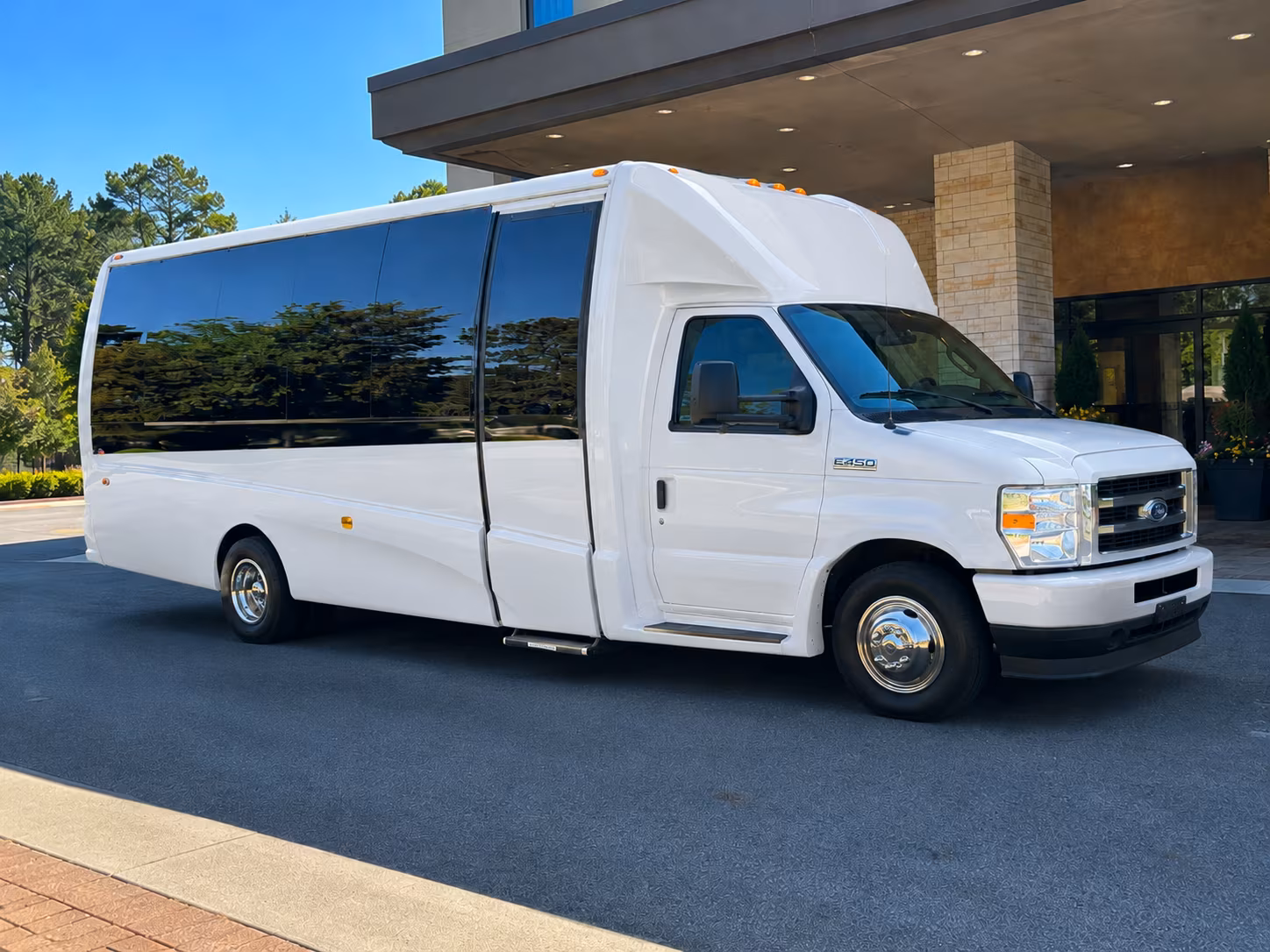 Kansas City School Event Transportation party bus exterior