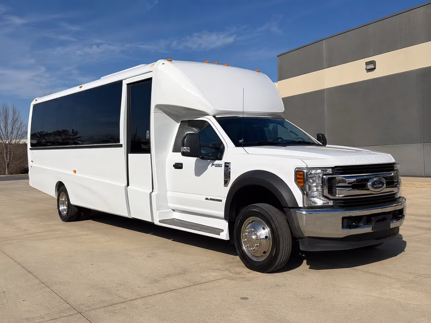 Kansas City School Event Transportation party bus interior