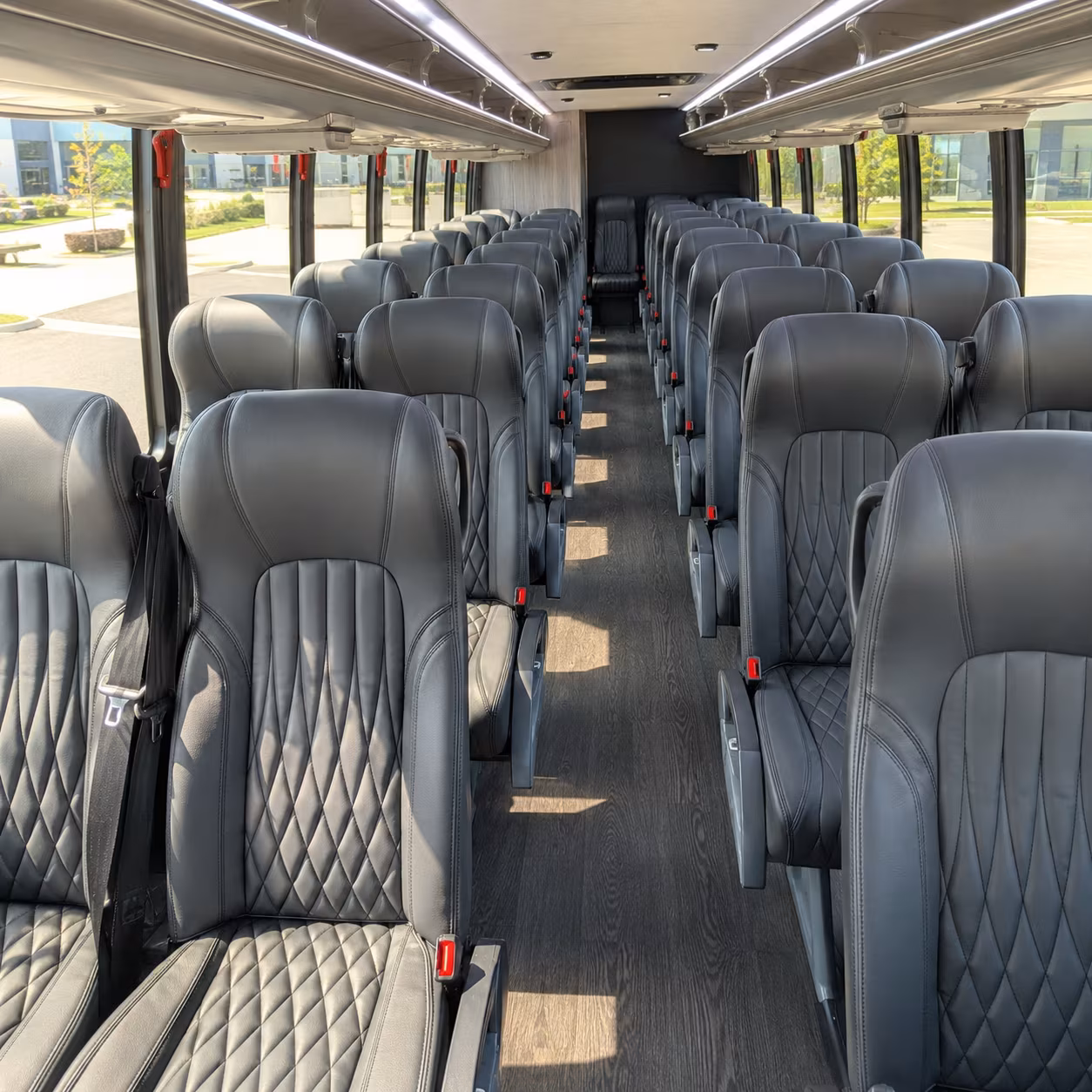 Kansas City School Event Transportation party bus exterior