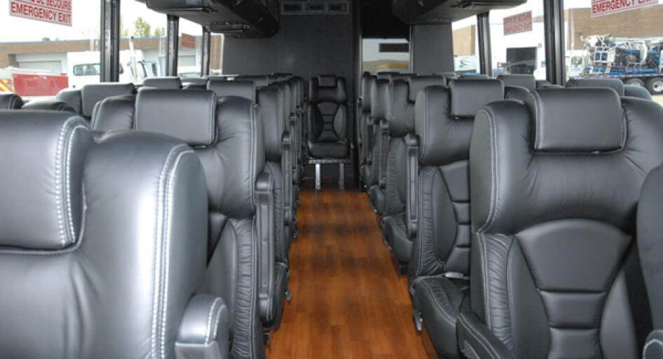 Lee's Summit 20 Passenger Minibus Interior