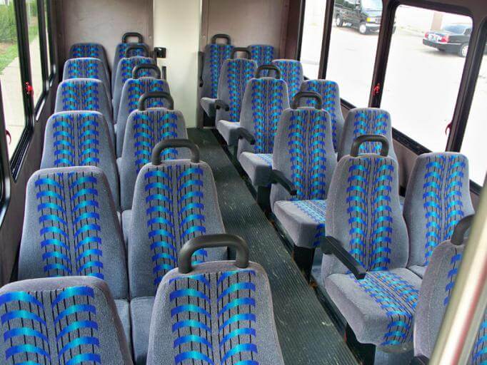 Salina 25 Passenger Mini Bus Interior