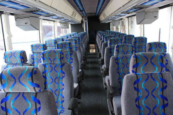 Shawnee 40 Passenger Coach Bus Interior