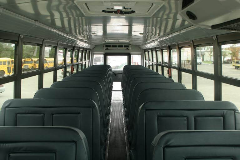 Lee's Summit 47 Passenger School Bus Interior