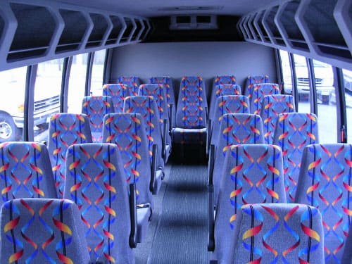 Manhattan 15-35 Passenger Minibuses Interior