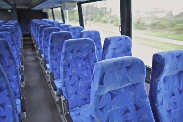 Manhattan 56 Passenger Motor Coaches Interior